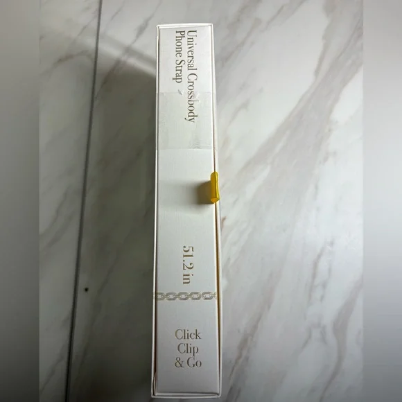 Pink Chain Link Universal Crossbody Phone Strap - Picture 2 of 3